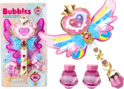 Seifenblasenstab mit Flügeln Licht Geräusche