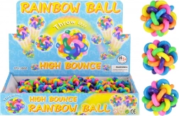 Skákacia farebná loptička 4 cm