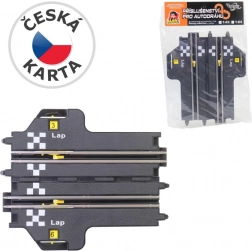 Lap counter for slot car track MaDe