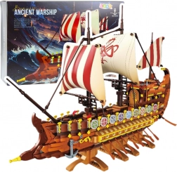 Building Kit – Ancient Roman Warship, 2073 Pieces