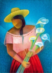 BLUEBIRD 1000 darabos puzzle – nő áronákkal