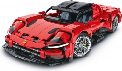 iM.Master building set sports car red