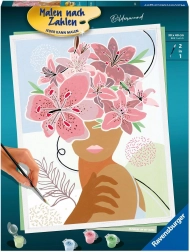 Ravensburger CreArt: bloemen in mijn gedachten – schilderen op nummer