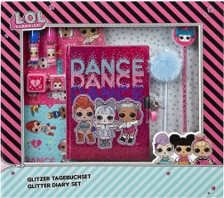 Diářová sada s glitry LOL Surprise