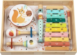 Musical Instrument Set for Kids Forest Animals