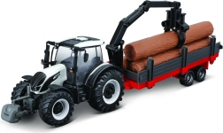 kmečki komplet traktor VALTRA N174 s 3 prikolicami 10 cm