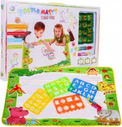 Water Drawing Mat for Kids 3+ with Disappearing Images