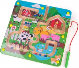 Magnetisch doolhof boerderij