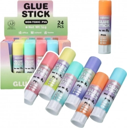 Pastelový školský a kancelársky lepiaci tyčinka 8g