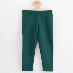 leggings da ragazza in felpa New Baby Kindergarten verdi