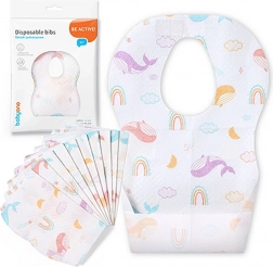 Bavaglini monouso per bambini BABYONO, 10 pz