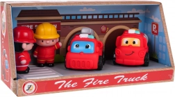 Set vatrogasaca s vozilima za djecu