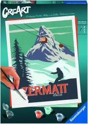 creart zermatt, svizzera – pittura per numeri
