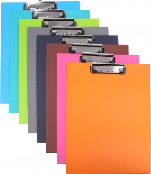 Cartella con clip A4