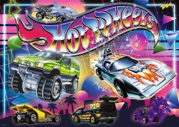 Puzzle TREFL Hot Wheels 80-e, 500 dijelova