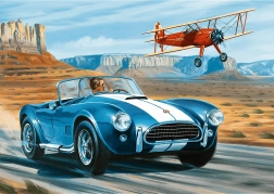 Trefl puzzle Premium Plus Tea Time: závod v poušti 1000 dílků