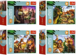 Puzzle miniMAXI 20 pieces - Discover the World of Dinosaurs