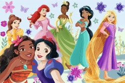 Trefl puslespil Disney Prinsesser i aktion 60 brikker