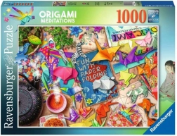 Puzzle Ravensburger Meditazione con Origami 1000 pezzi
