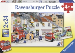 Ravensburger puzzle Vatrogasna postrojba 2x24 dijelova