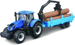 kmetijski komplet traktor new holland t7.315 hd s 3 prikolicami 10 cm