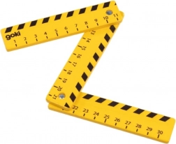 Goki Mètre pliant en bois pour enfants