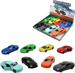 Auto sportivo in metallo con porte apribili