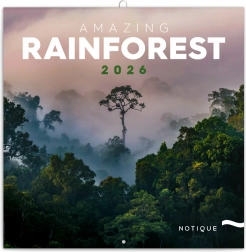 Poznámkový kalendář Deštné pralesy 2026