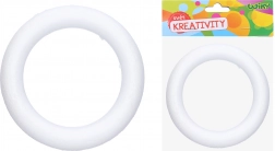 Dekorační věneček z polystyrenu 25 cm