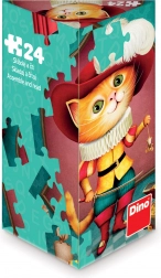 Dino puzzle Puss in Boots 24 pieces