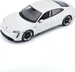 Welly Porsche Taycan Turbo S 1:24 modello d’auto color crema