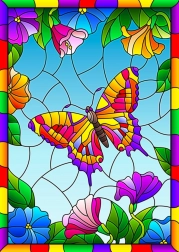 Crystal Butterfly Puzzle 1000 pieces