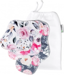 T-TOMI testovací sada látkových vložek Flowers + prací sáček