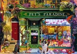 Puzzle Trefl Premium Plus Tea Time: Animal Paradise 1000 pieces