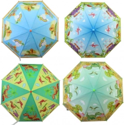 Ombrello con dinosauri per bambini