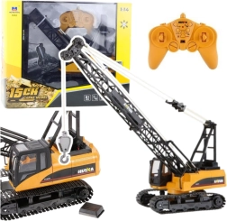 HUINA RC Construction Crane 1:14 with 680° rotation and lights