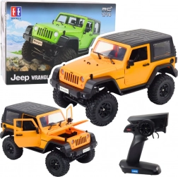 Auto fuoristrada RC JEEP Wrangler Rock Crawler 1:14 – arancione