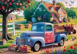 Puzzle TREFL Premium Plus Teaidő: Farmár Autója 500 Darab