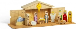 Bigjigs Toys Wooden Christmas Nativity Scene