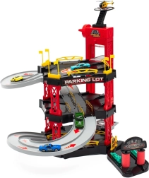 Grande garage à étages avec petites voitures BABY MIX