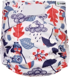 T-TOMI Couche-culotte AIO - set de change à scratch Owls