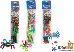 kit créatif pour enfants – 5 variantes en sachet 8 × 38 cm