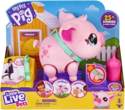 Little Live Pets interactive piglet Piggly on a leash
