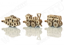 3D Puzzle Verkehrsmittel - Wooden City Mini-Set