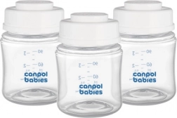 Canpol Breast Milk Storage Bottle Set 3x120ml