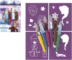 Pisala na pihanje s šablonami Ledeno kraljestvo