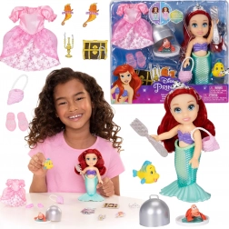 Mini bambola DISNEY La Sirenetta Ariel 16 cm con accessori