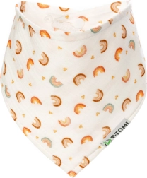 T-TOMI BIO muślinowy śliniak Rainbow