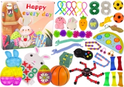 Uskršni set fidget igračaka Pop It i squishy antistres – 42 komada