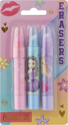 Besties gummen in de vorm van lippenstift 3 stuks